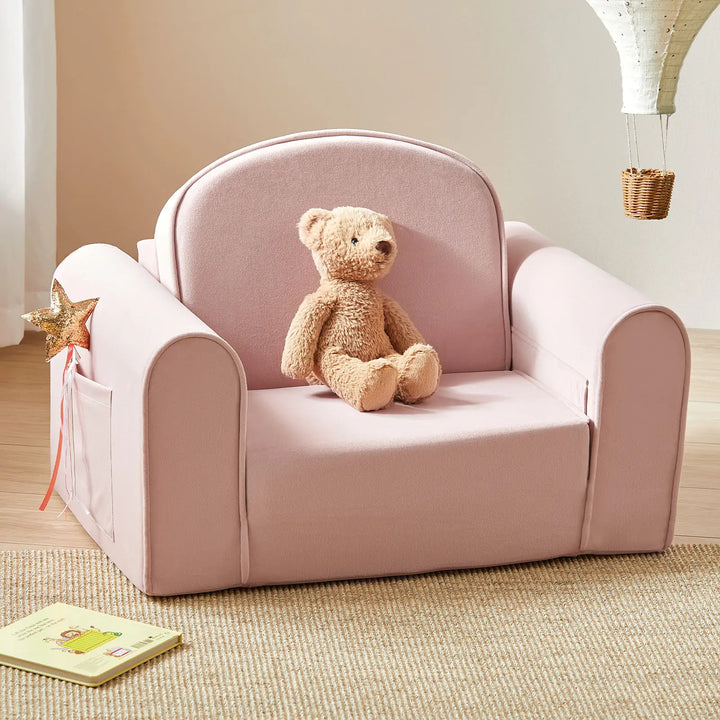pink-kids-sofa-teddy-bear-storytime-nook